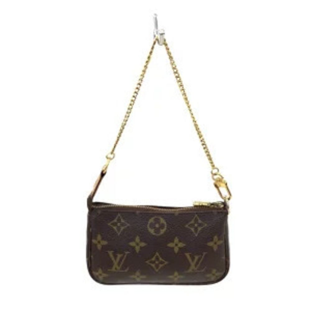 Louis Vuitton Monogram Pochette Accessoires Brown